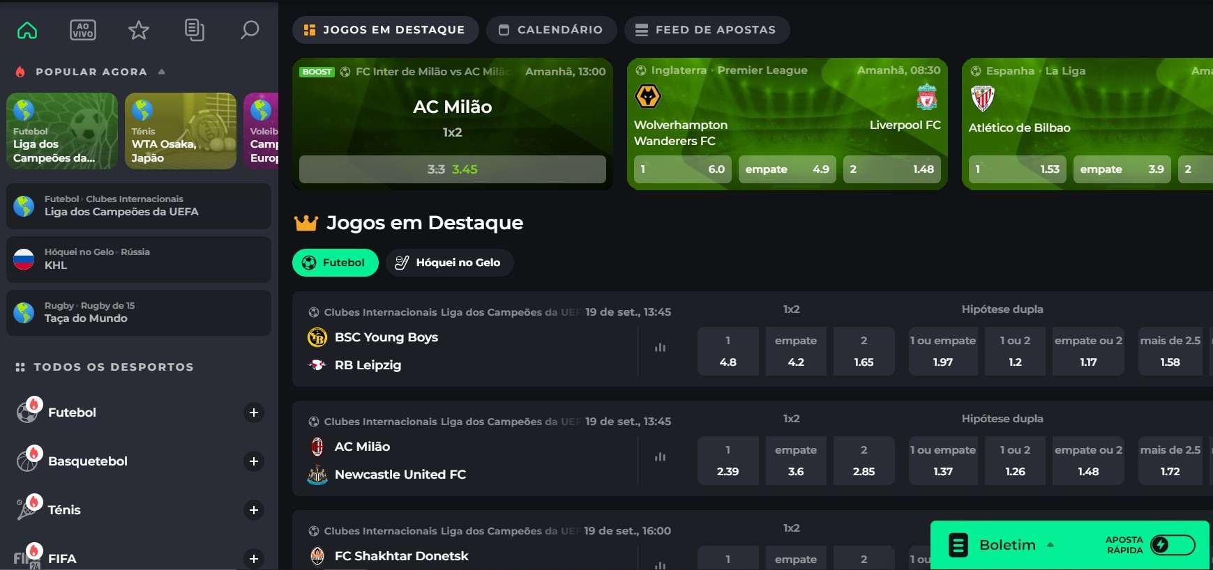 1win bônus casino